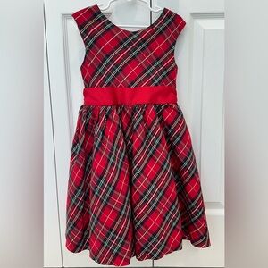 Janie and Jack Red Plaid Dress